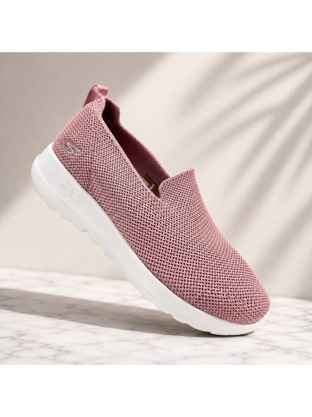 Skechers GOwalk Joy Women’s US 10 Pink Slip On Comfort Walking Shoes Mesh